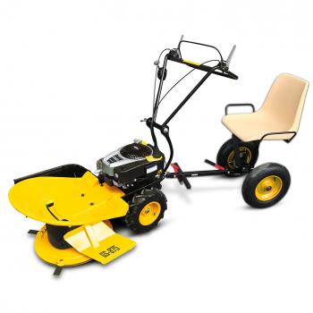 BAMATO Tall Grass Cutter Rotary Mower GS-875 with Seat